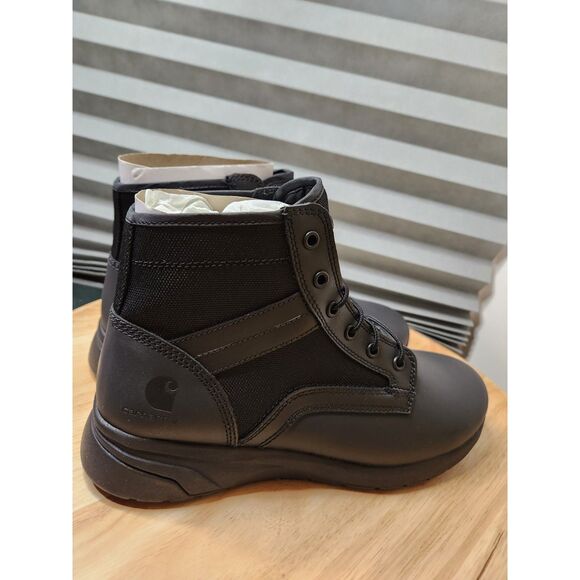 Carhartt Force Sneaker Boot Men’s 10 Wide Black – Lightweight & Slip-Resistant - Picture 6 of 12